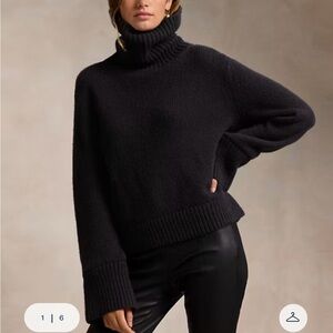 NWOT Polo Ralph Lauren Wool-Cashmere Turtleneck Sweater